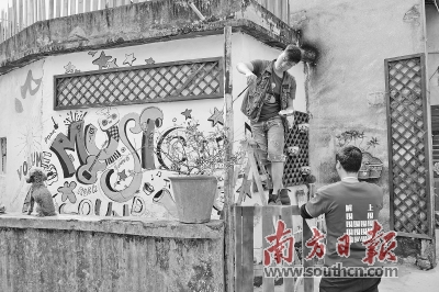 艺术家的进驻，让处于废弃边缘的上围老村重获新生。