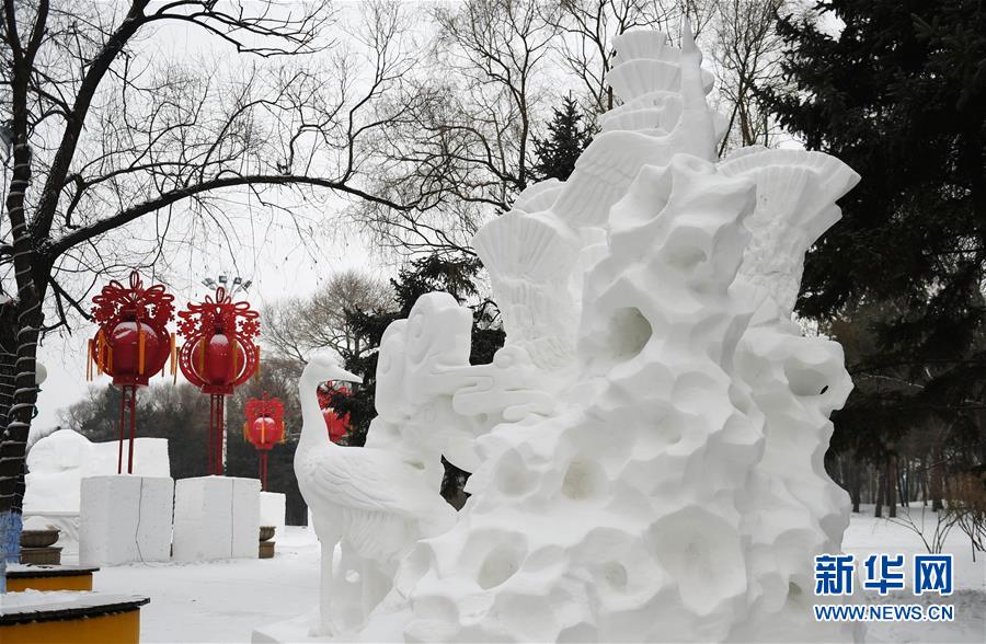（文化）（6）全国大学生雪雕比赛落幕