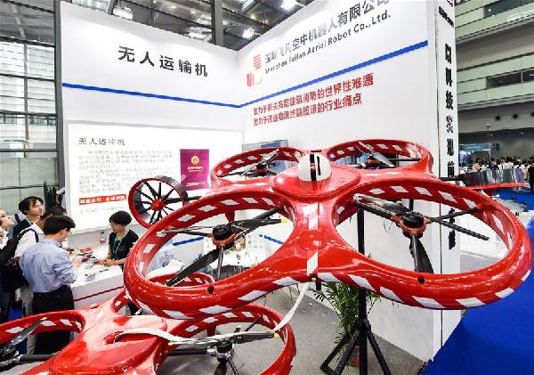 （科技）（7）第三届深圳国际无人机展览会在深圳举行