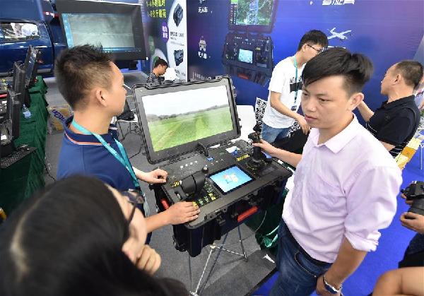（科技）（3）第三届深圳国际无人机展览会在深圳举行