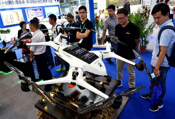 （科技）（9）第三届深圳国际无人机展览会在深圳举行